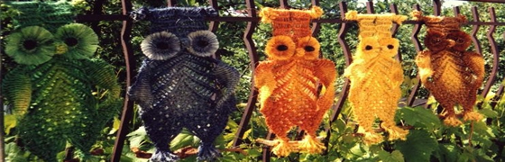 macramé owls