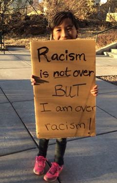 racism sign